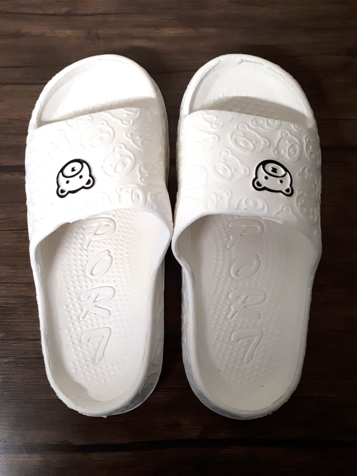 APL Scivoli donna silicone orsetto scivoli bianco nuovi taglia EU38 39