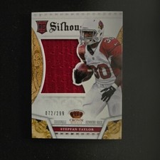 2013 - Stepfan Taylor - Crown Royale - Silhouettes #34 /299 (MEM, RC) CARDINALS