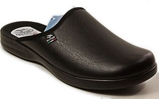 FLYFLOT Hausschuh Pantoffeln schwarz  Clogs  NEU Latschen drinnen & draußen Flat