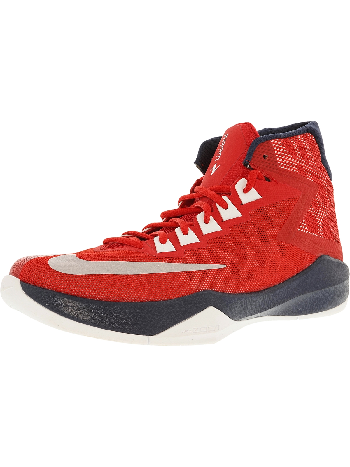 Nike Men's Zoom Devosion High-Top Basketball Shoe Nike Men's Zoom Devosion High-Top Basketball Shoe