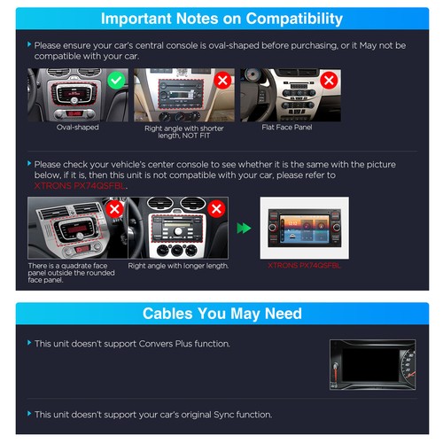 4G Android 14 8-Core 64G Car Radio GPS Stereo For Ford Focus Mondeo S-Max Galaxy - Picture 12 of 19