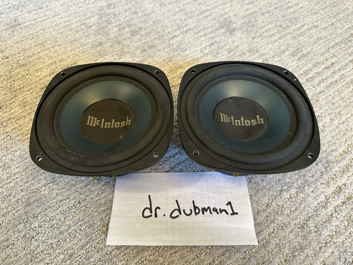 McIntosh CAR SPEAKER MS540 5.25 Component Mid Range Driver Made In