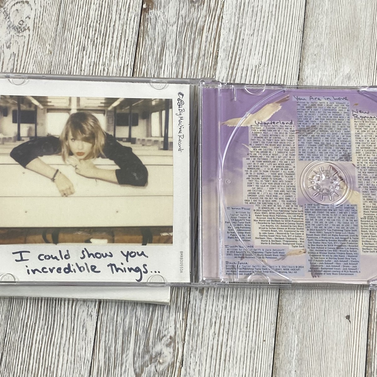Taylor Swift 1989 Deluxe Edition CD Big Machine REPLACEMENT CASE