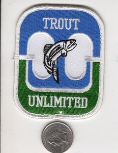 TROUT UNLIMITED PATCH  - MICHIGAN DEER PATCH