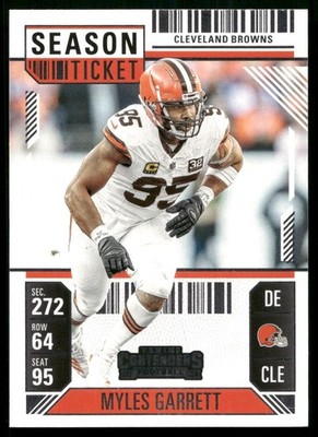 Myles Garrett - 2024 Panini Contenders Football #24
