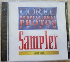 Vintage CD - COREL Professional Photos CD-ROM Sampler