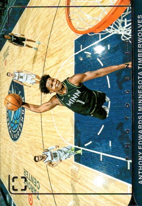 2021-22 Panini Photogenic #7 Anthony Edwards With Authority