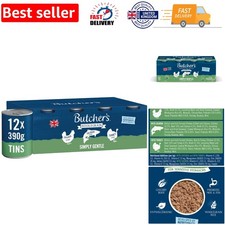Complete Gentle Loaf Wet Dog Food 12x390g - Chicken, Salmon & Turkey Varieties 4.06 per kilo