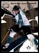 2003-04 Upper Deck Black Diamond Christian Ehrhoff RC San Jose Sharks #154