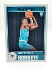 2023-24 Panini NBA Hoops Brandon Miller #284 RC Rookie Charlotte Hornets 