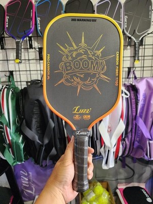 Luzz Explosion Cannon BOOM pickleball paddle Limited Edition Dual Certification