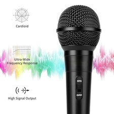 6.5mm Jack Dynamic Microphone Handheld Wired Microphone for Karaoke Speakers Mix — image 3