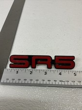 Toyota Sr5 Badge Red Vintage 75442-16180