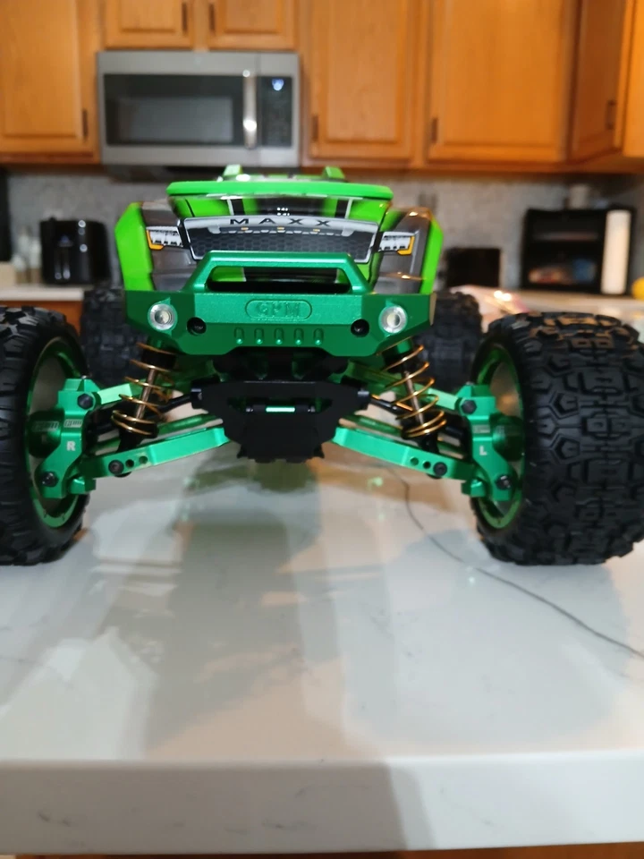 Traxxas GPM Mini-Maxx Ultimate Green Aluminum Hobbywing Ready-To-Run - Image 3 of 4
