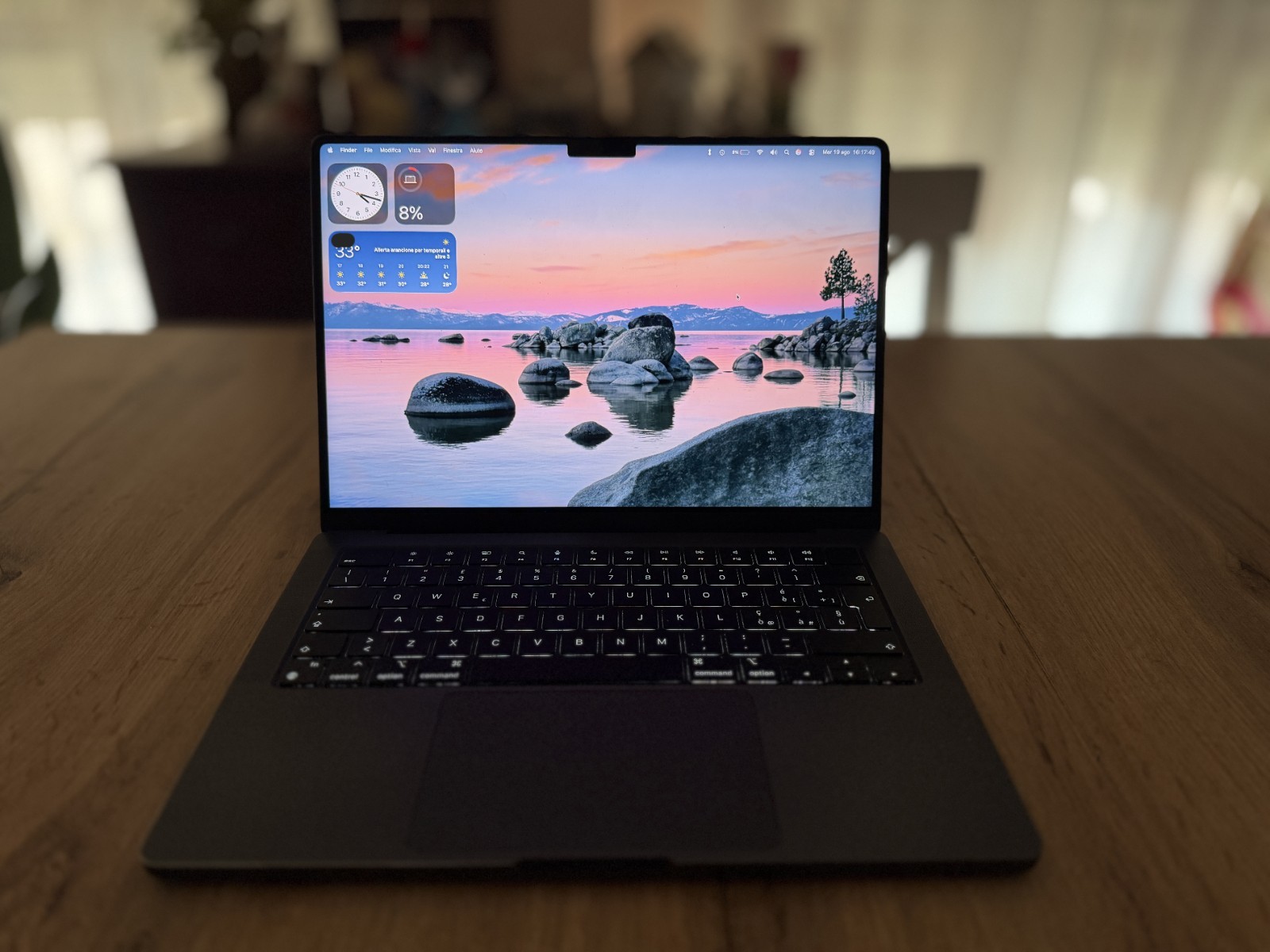 Apple MacBook Pro 14" M4 (2024), 16GB RAM, 512GB Storage, Nero, con AppleCare+