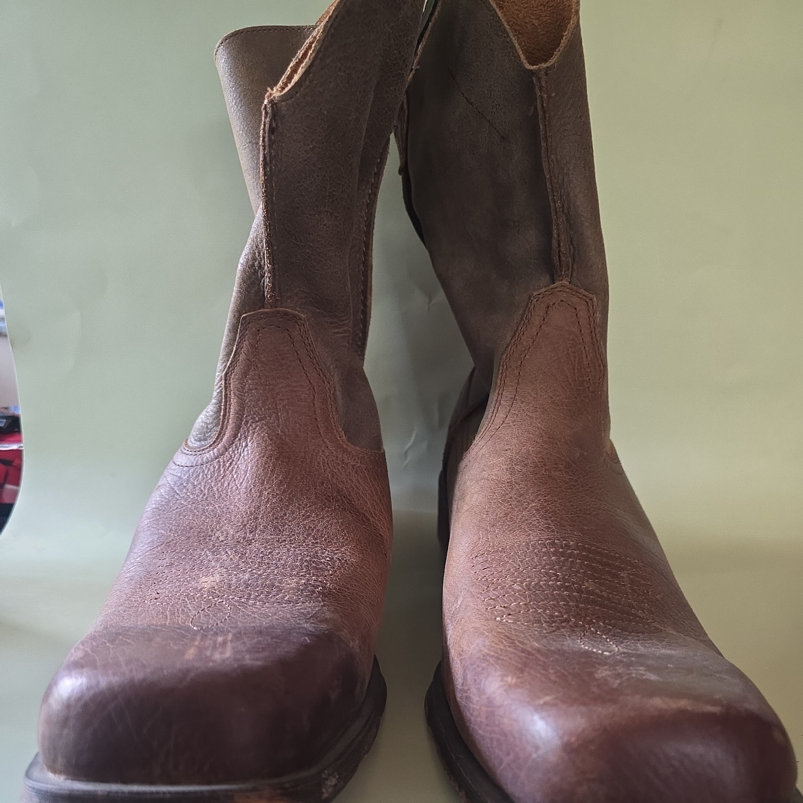 Ariat Mens Rambler, Earth/Brown Bomber, Size 15