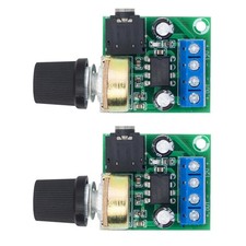 2 Adjustable Volume LM386 Mini Audio Power Amplifier Board DC3 12V Module C