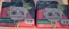 2 x Gillette Venus Sensitive Glide Razor Refi...
