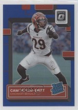 2022 Donruss Optic Rated Rookie Blue Prizm 113/179 Cam Taylor-Britt Cameron 10td