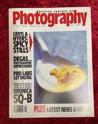 British Journal of Photography Magazine 17 July 1996 SW29