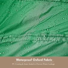  2-4 Persons Inflatable Camping Tent with Pump & Extended Canopy, Easy Set-up