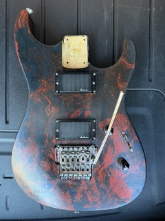 Corpo chitarra Jackson JS 30 Japan Loaded finitura personalizzata