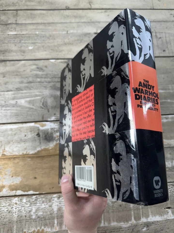 1989 Vintage Artist Diaries “The Andy Warhol Diaries” Foto 3 de 4