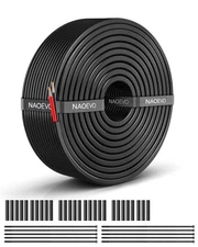 14 Gauge 2 Conductor PVC Wire | 50FT Low Voltage Automotive & LED Uses