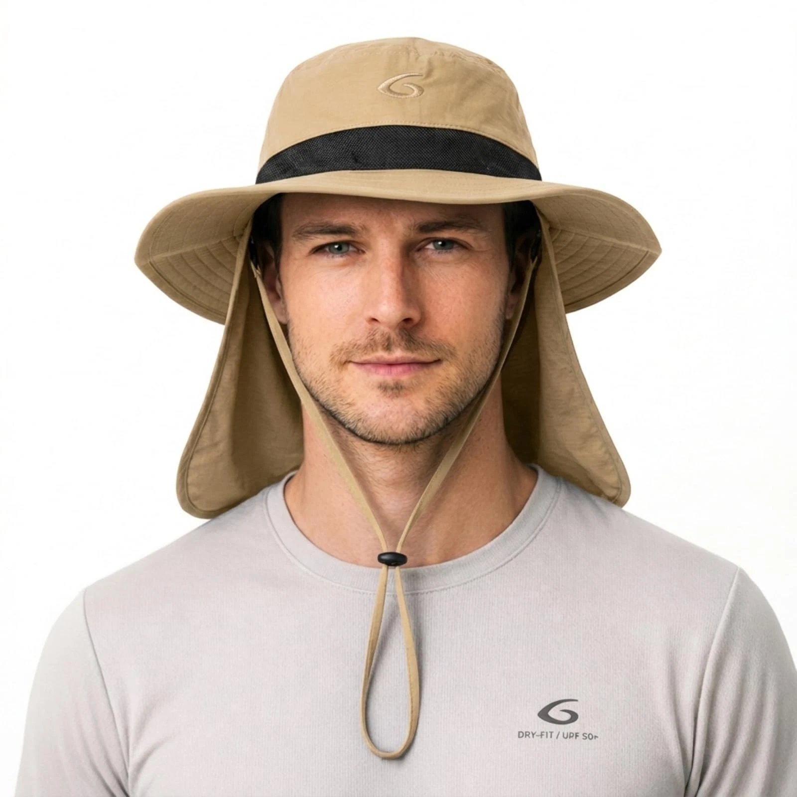 UVCoolix Sunshade Boonie Hat for Men and with Neck Flap & Ear Coverage, UPF 5...