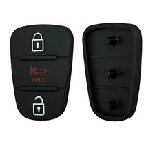 Kia Key Fob Rubber Button Pad Replacement for Soul, Rio, Sportage 2010-2014