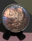 1889 O Morgan  Dollar UNCIRCULATED Monster Toning Overse And Reverse -67