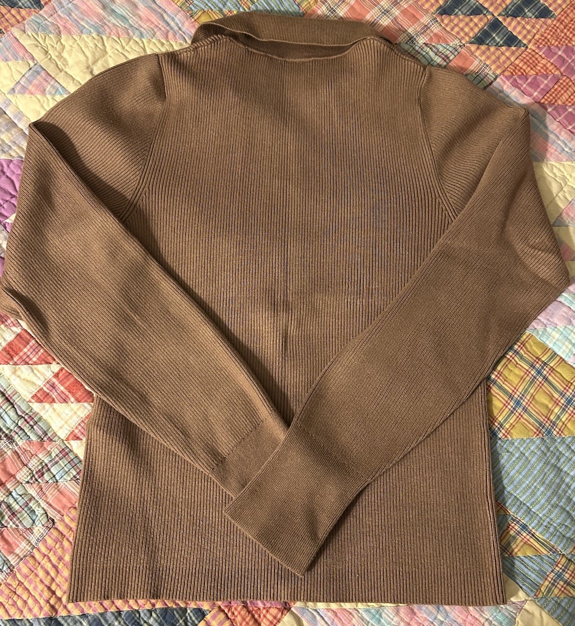 Levi’s Collared Button Up Ribbed Sweater, Women’s… - image 3