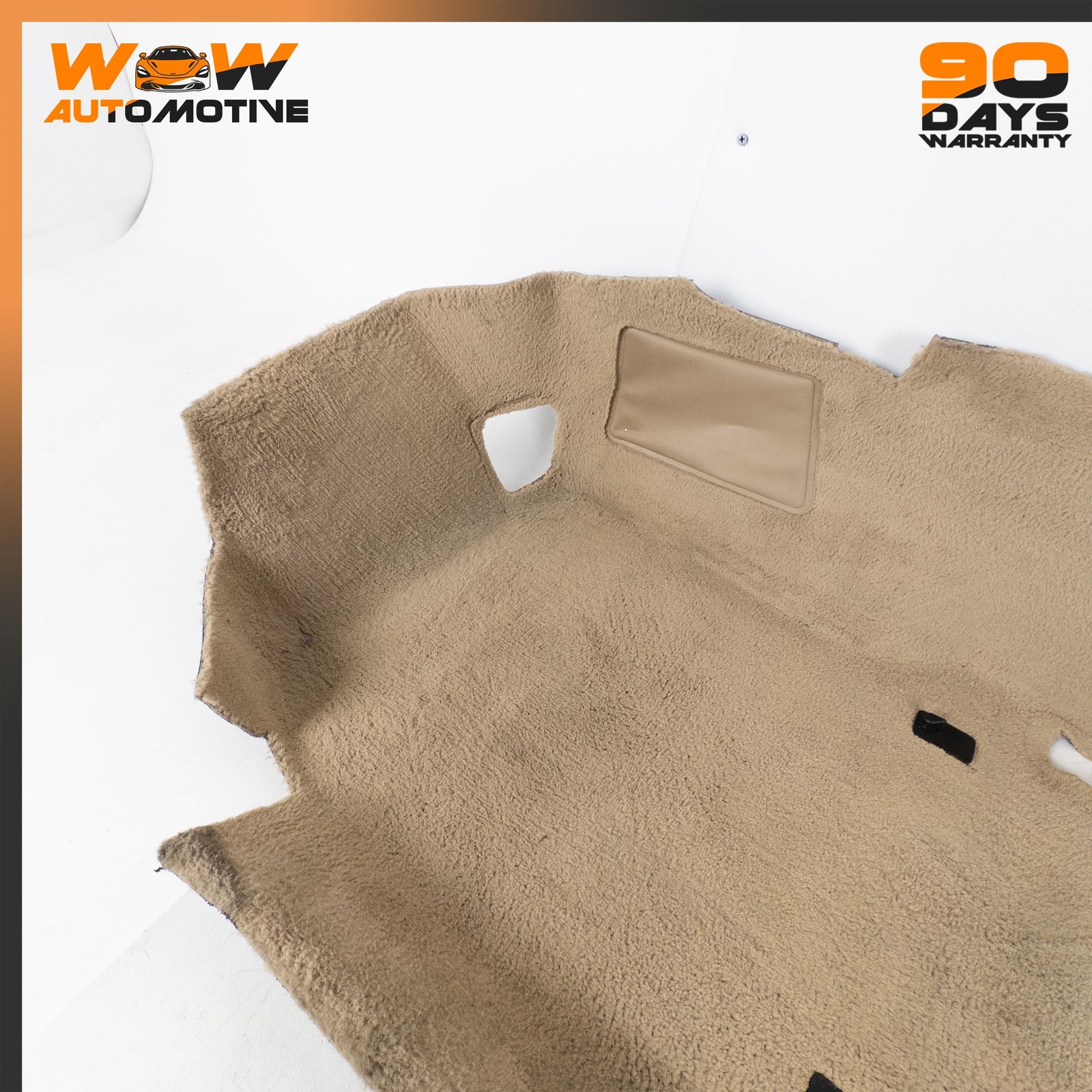 05-12 CHEVROLET CORVETTE C6 FRONT LEFT DRIVER SIDE FLOOR CARPET PANEL BEIGE OEM