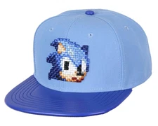 Sonic The Hedgehog 8-Bit Pixel Sonic Speed Snapback Hat