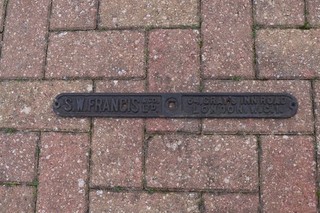 S.W. FRANCIS & CO.LTD. Original Metal Sign Vintage