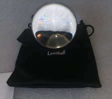 Original Lensball Pro 80mm, Clear Crystal Ball with microfiber bag-NEW