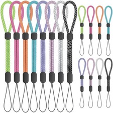 FrgKbTm Reflective Hand Wrist Finger Strap Lanyard, 16Pcs Adjustable Wrist St...