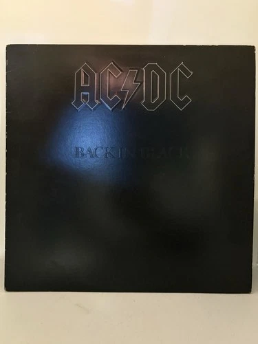 AC/DC - Back In Black - 1980 US 1st Press Vinyl LP - RL  Atlantic SD 16018 Rock