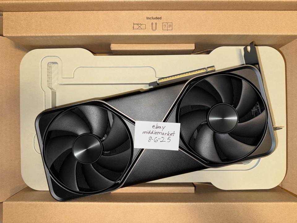 (Original Receipt) (176 ROPS) Nvidia GeForce RTX 5090 Founders Edition ...