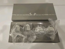 Tuscany Collection Silver Plated Salt And Pepper Shakers