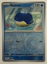 Pokemon TCG Wailmer #040/159 Reverse Holo 2025 Journey Together Near Mint