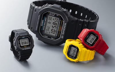 CASIO G-SHOCK Nano DWN-5600-9JR Ring Watch 5600 SERIES Yellow