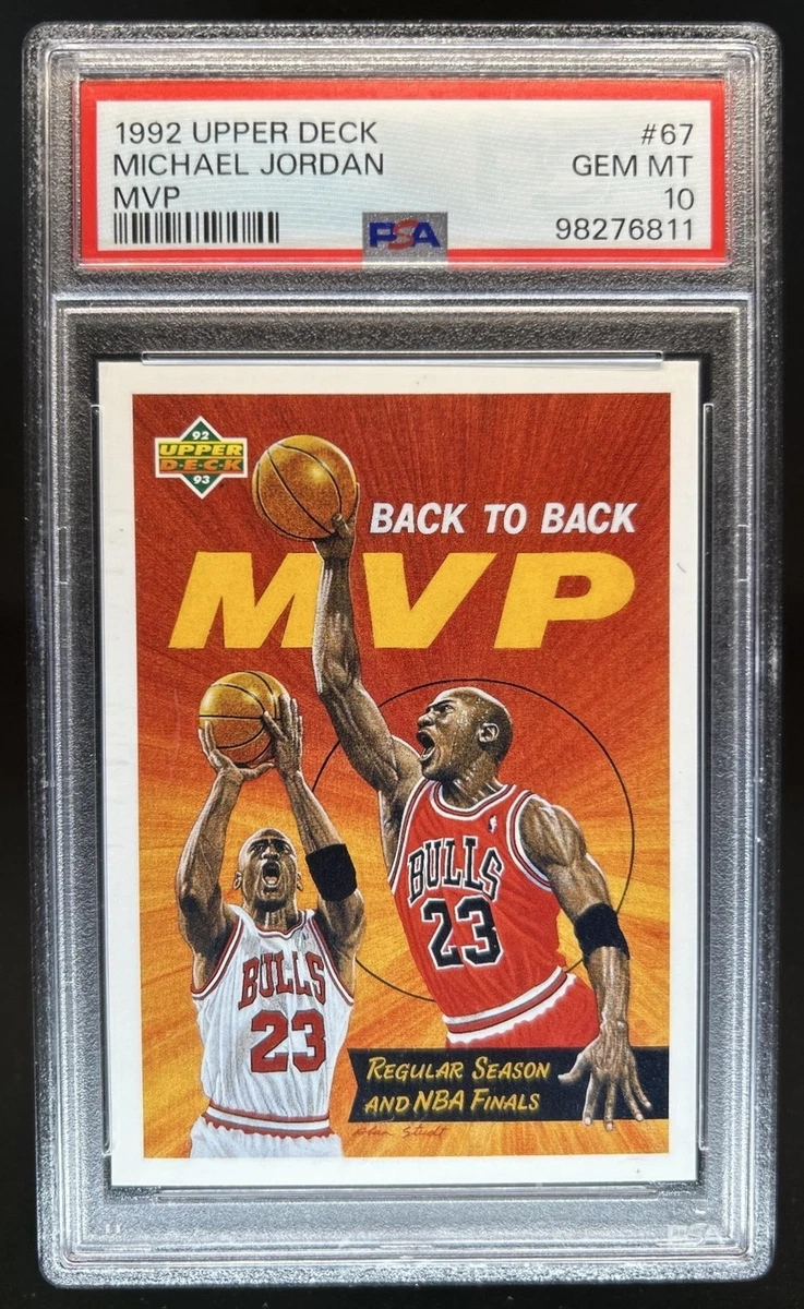 Michael Jordan Basketball Grade 10 1992-93 Season Sports Trading
