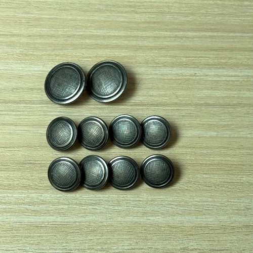 Hart Schaffner Marx Blazer Jacket Buttons Set of 10 Pewter Tone Waterbury Co.
