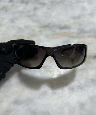 Prototype 2 Wrap Deadstock Oversized Visor Vivid Nynties Sunglasses - Midnight