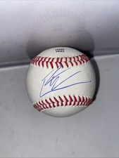 Isaac Paredes Autographed Official League Baseball JSA COA