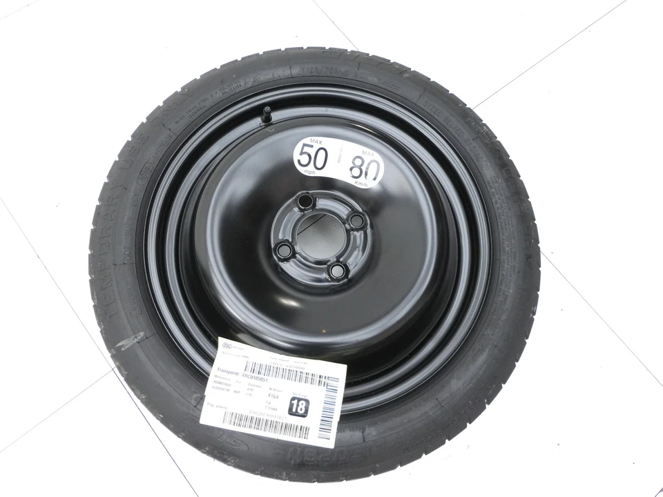 1x Komplettrad Ersatzrad Felge 125/70R16 4X114.3 für Renault Captur I HF 17-19 - Bild 2 von 4