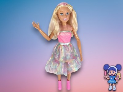  Große Barbie Tie-Dye Kreation Best Fashion Friend von Mattel 70 cm groß 