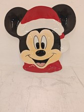 Disney’s Mickey Mouse Christmas Santa Shaped Plate(42)
