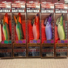 ECOGEAR Fish League DART MAX TR 5pcs Set Eging Fishing Lures Purple/Orange